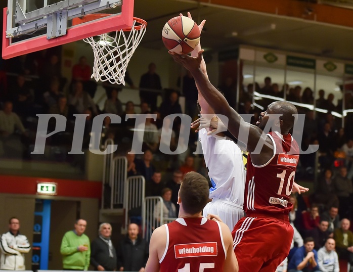 Basketball ABL 2015/16 Grunddurchgang 21.Runde WBC Wels vs BC Vienna