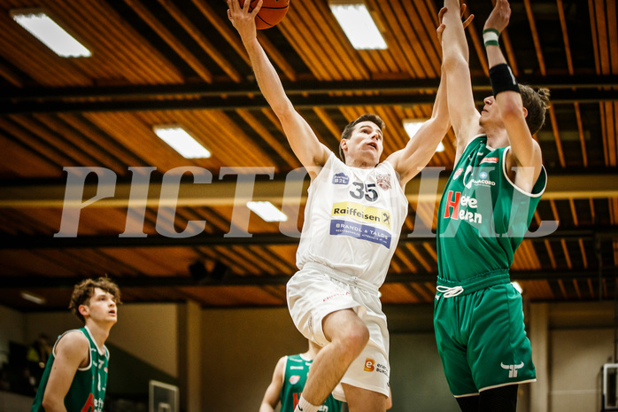 Basketball, Basketball Zweite Liga, Grunddurchgang 13.Runde, Mattersburg Rocks, Future Team Steiermark, Ivan Begic (35)