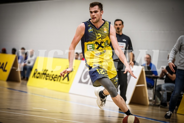 Basketball, ABL 2018/19, Grunddurchgang 36.Runde, UBSC Graz, Oberwart Gunners, Ian Moschik (12)