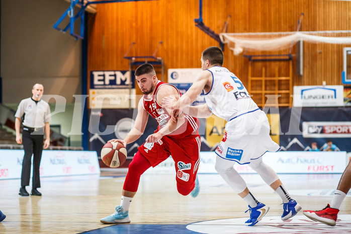 Basketball, Admiral Basketball Superliga 2019/20, Grunddurchgang 14.Runde, Oberwart Gunners, BC Vienna, Luka Gvozden (15)