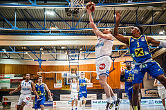 Basketball, bet-at-home Basketball Superliga 2020/21, Grunddurchgang, 12. Runde, Oberwart Gunners, UBSC Graz, Sebastian Käferle (7)