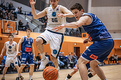 Basketball, Win2Day Superliga 2022/23, 7. Qualifikationsrunde, Vienna Timberwolves, BBC Nord Dragonz, Lukas Knor (21)