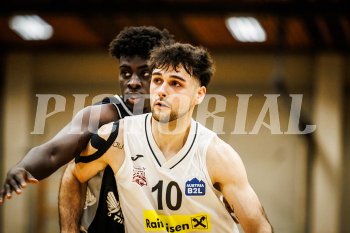 Basketball, Basketball Zweite Liga 2023/24, Grunddurchgang 6.Runde, Mattersburg Rocks, Raiders Innsbruck, Julian Alper (10)