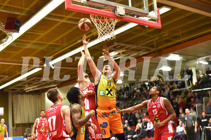 Basketball Superliga 2019/20, Grunddurchgang 17. Runde Flyers Wels vs. UBSC Graz


