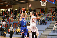 Basketball Superliaga 2021/22, Grunddurchgang 16.Runde Traiskirchen Lions vs. D.C. Timberwolves