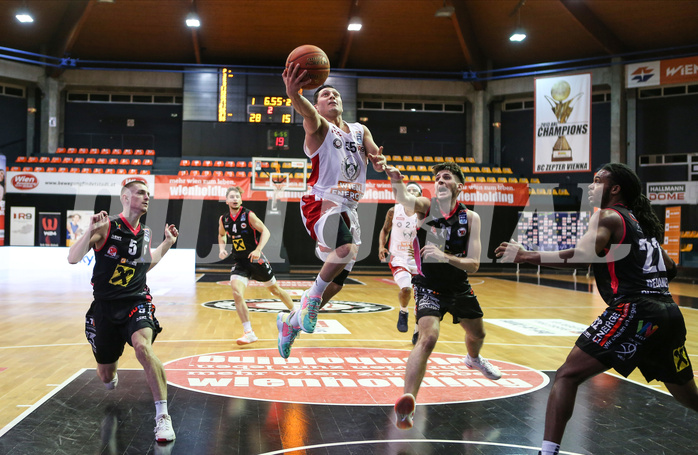 Basketball Superliga 2021/22, Grunddurchgang 5.Runde BC Vienna vs. Flyers Wels