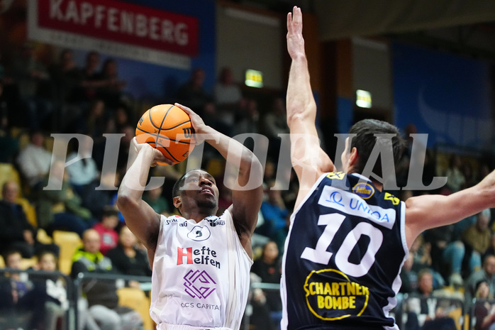 Win2day Basketball Superliga 2023/24, Grunddurchgang, 11. Runde, Kapfenberg vs. Gmunden


