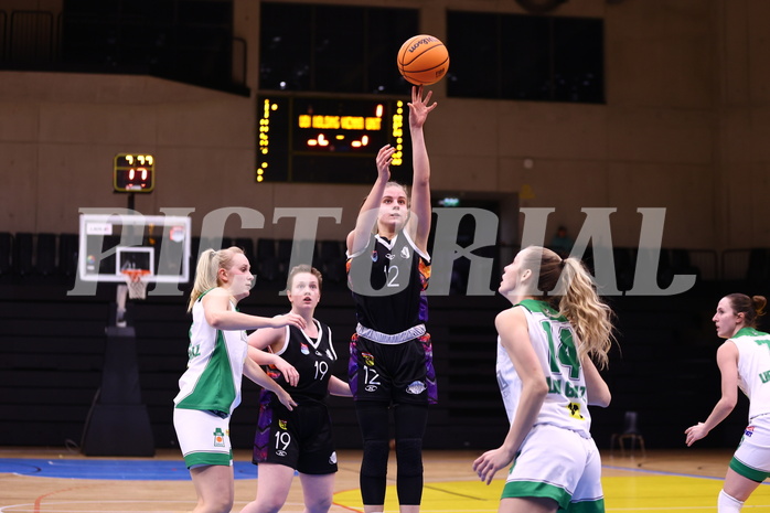 17.12.2023, Graz, Raiffeisen Sportpark, Basketball Damen Superliga 2023/24, Grunddurchgang 7.Runde, UBI Holding Graz - Vienna United Women,  