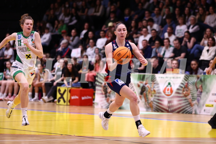 01.04.2024, Graz, Raiffeisen Sportpark, Basketball Damen Superliga 2023/24, Finale, Spiel 2, UBI Holding Graz - SKN St. Pölten Frauen ,  