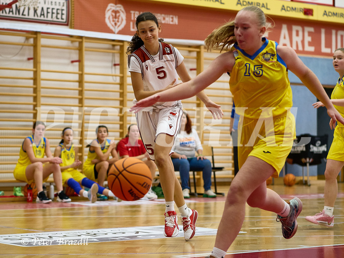 Basketball Superliga 2024/25, SLWU16 Traiskirchen Lionesses vs. UBBC Herzogenburg


