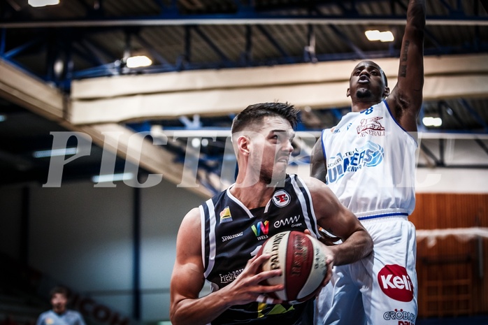 Basketball, ABL 2018/19, Grunddurchgang 1.Runde, Oberwart Gunners, Flyers Wels, Benjamin Blazevic (12)