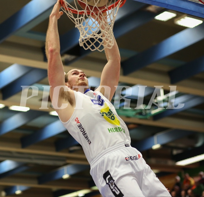 Basketball ABL 2015/16 Grunddurchgang 21.Runde Gmunden Swans vs. UBSC Graz