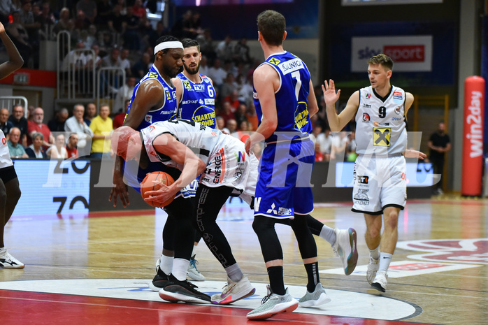 Basketball Superliga 2021/22, Viertelfinale Spiel 4, Flyers Wels vs Swans Gmunden