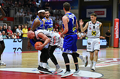 Basketball Superliga 2021/22, 
Viertelfinale Spiel 4, Flyers Wels vs Swans Gmunden