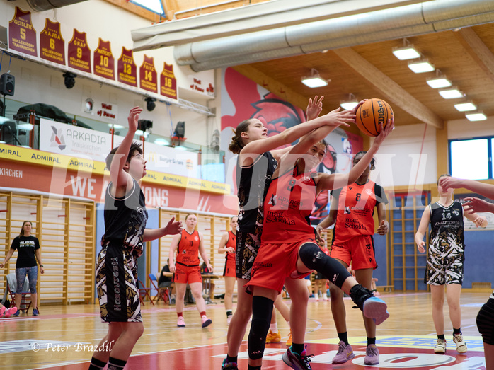 Basketball Superliga 2024/25, SLMU16 Traiskirchen Lionesses vs. VKL Vikings Kammer



