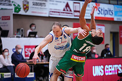 Basketball Superliga 2021/22, 2. Platzierungsrunde, Oberwart vs. Kapfenberg 


