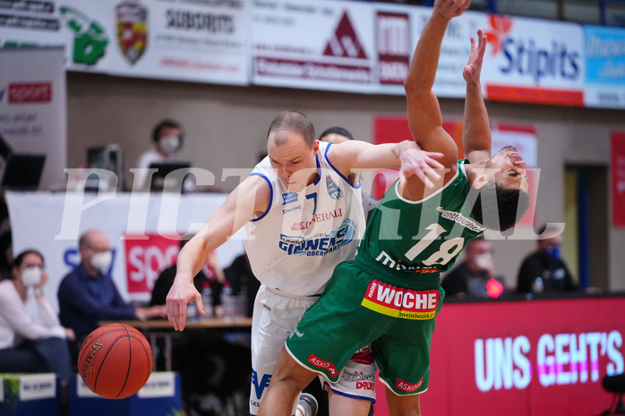 Basketball Superliga 2021/22, 2. Platzierungsrunde, Oberwart vs. Kapfenberg 


