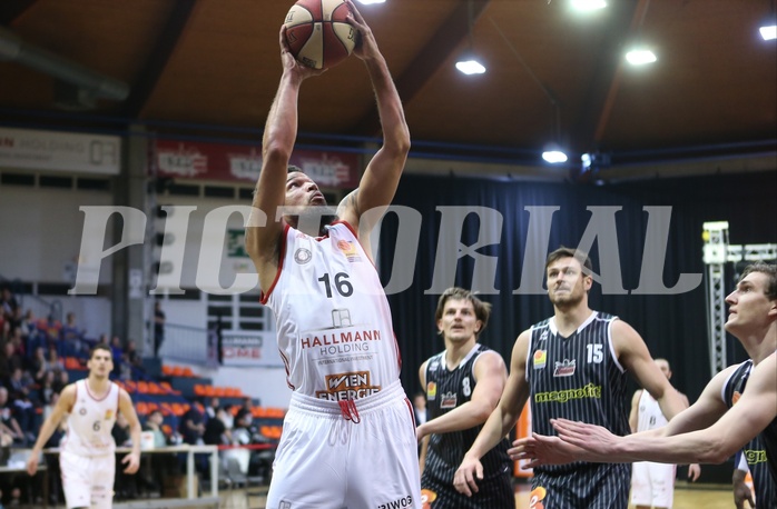 Basketball ABL 2015/16 Grunddurchgang 22.Runde BC Vienna vs. GÃ¼ssing Knights


