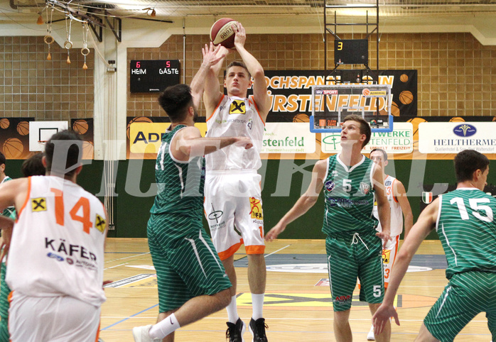 Basketball 2.Bundesliga 2019/20 Grunddurchgang 4.Runde  Fürstenfeld Panthers vs KOS Celovec