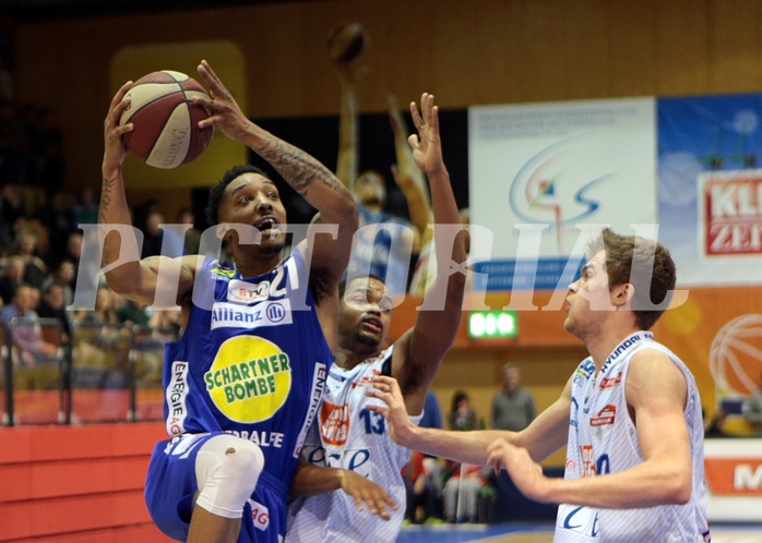 Basketball ABL 2015/16 Grunddurchgang 20.Runde Kapfenberg Bulls vs Gmunden Swans