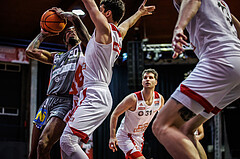 Basketball, Win2Day Superliga 2023/24, Grunddurchgang 18.Runde, BC Vienna, Klosterneuburg Dukes, Michael Weathers (20)