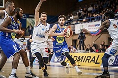 Basketball, ABL 2018/19, Playoff HF Spiel 1, Oberwart Gunners, Gmunden Swans, Daniel Friedrich (6)
