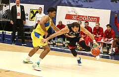 Basketball Superliga 20121/22, Grundducrhgang 2.Runde SKN St.Pölten vs. BC Vienna


