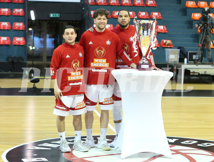 Basketball Superliga 2021/22, Grunddurchgang 17.Runde BC Vienna vs. UBSC Graz


