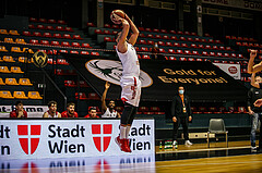 Basketball, bet-at-home Basketball Superliga 2020/21, Grunddurchgang 7. Runde, BC Vienna, Oberwart Gunners, Jason Detrick (19)