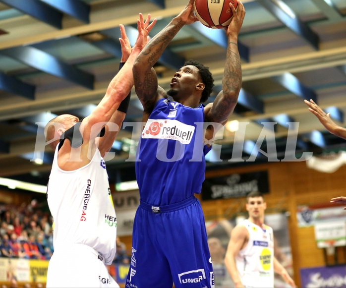 Basketball ABL 2016/17, Grunddurchgang 25.Runde Gmunden Swans vs. Oberwart Gunners