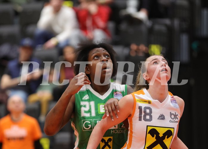 Basketball Damen Superliga 2022/23, Playoff, Finale Spiel 1 BK Duchess Klosterneuburg vs. UBI Graz


