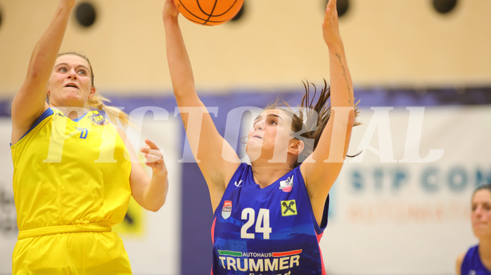 Basketball Damen Superliga 2023/24, Grunddurchgang 1.Runde SKN St. Pölten vs. UBSC-DBBC Graz


