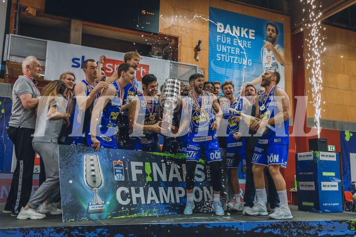Basketball Basketball Superliga 2020/21, Finale Spiel 4 Kapfenberg Bulls vs. Gmunden Swans
