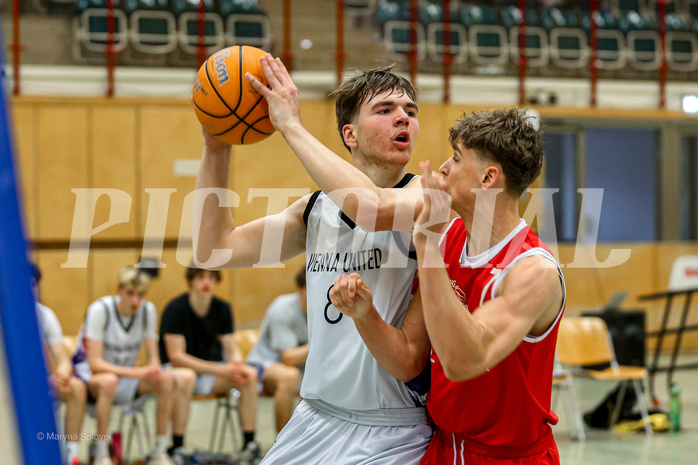 13.04.2025 Österreichischer Basketballverband 2024/25, SLMU19, Vienna United vs. SG Salzkammergut