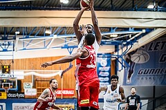 Basketball, ABL 2018/19, Playoff VF Spiel 1, Oberwart Gunners, BC Vienna, Christopher Tawiah (14)