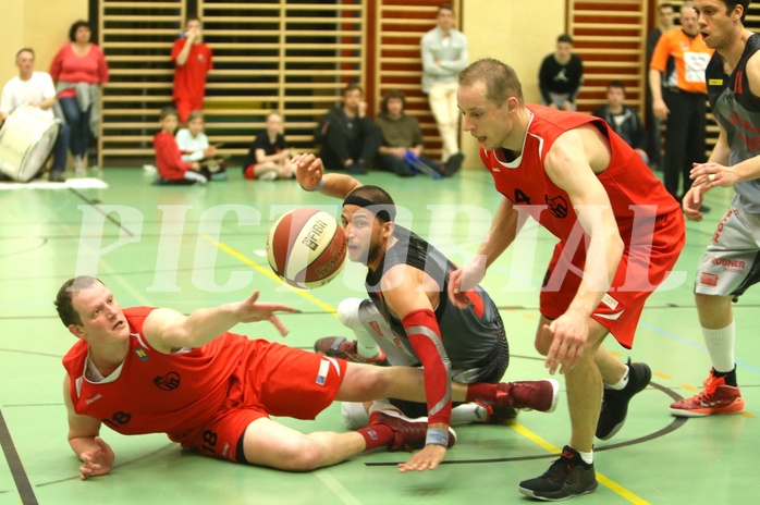 Basketball 2.Bundesliga 2016/17, Playoff SF Spiel 1 Mistelbach Mustangs vs. Villach Raiders


