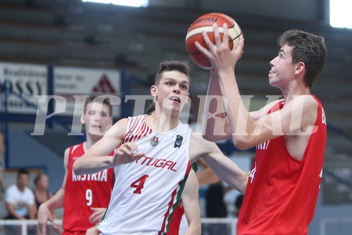 Basketball Nationalteam MU16 2015 U16 Team Austria vs. U18 Team Portugal


