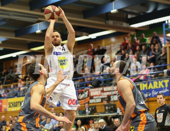Basketball ABL 2017/18, Grunddurchgang 28.Runde Gmunden Swans vs. BK KLosterneuburg Dukes


