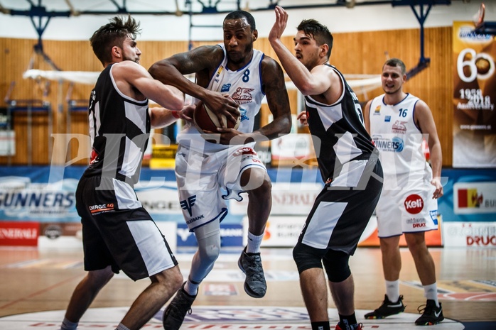 Basketball, ABL 2018/19, Grunddurchgang 19.Runde, Oberwart Gunners, Flyers Wels, Justin Coleman (8)