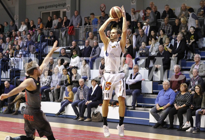 Basketball 2.Bundesliga 2017/18 Grunddurchgang 8.Runde  Jennersdorf Blackbirds vs Villach Raiders