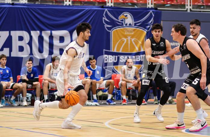 Basketball Zweite Liga 2023/24, Grunddurchgang 12.Runde BBU Salzburg vs. Güssing Blackbirds
