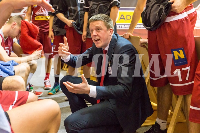 Basketball ABL 2015/16 Grunddurchgang 25.Runde Traiskirchen Lions vs. Güssing Knights 