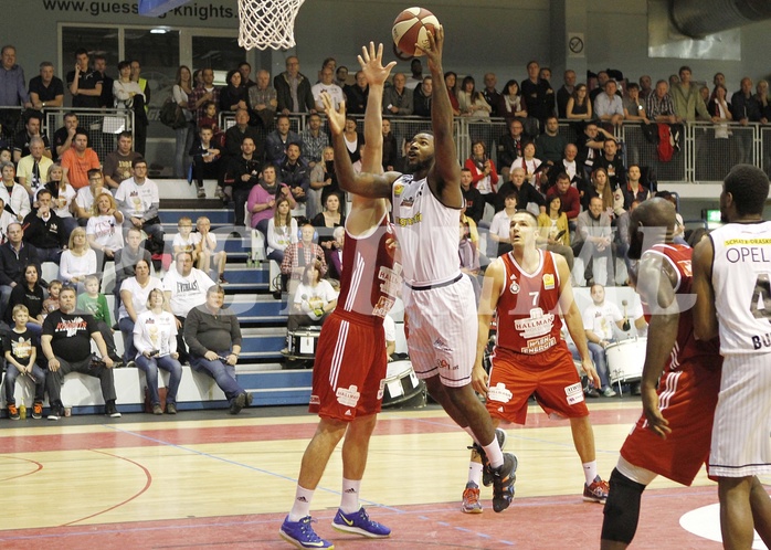 Basketball ABL 2015/16 Grunddurchgang 12.Runde  Güssing Knights vs BC Vienna
