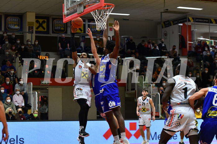 Basketball Superliga 2021/22, Grunddurchgang. 10.Runde Flyers Wels vs. Swans Gmunden