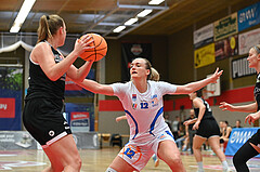 Basketball Superliga 2024/25, Supercup 1.Runde, DBB Wels vs Basket Flames Women,

