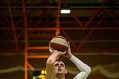 Basketball, Basketball Zweite Liga, Playoffs: Viertelfinale 2. Spiel, BBC Nord Dragonz, Mattersburg Rocks, Fuad Memcic (44)