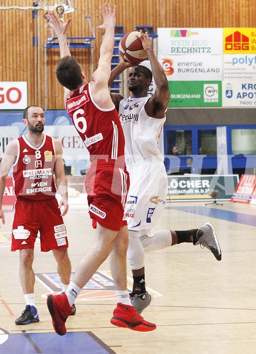 Basketball ABL 2015/16 Playoff Halbfinale Spiel 2  Oberwart Gunners vs BC Vienna