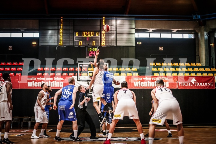 Basketball, ABL 2017/18, Grunddurchgang 36.Runde, BC Vienna, Oberwart Gunners, 