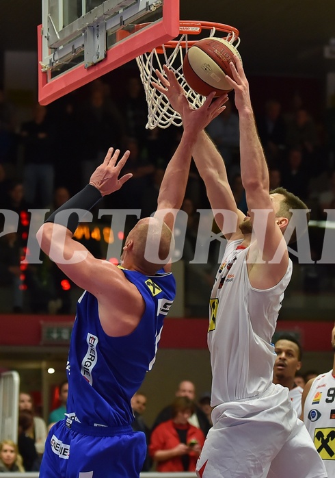 Basketball ABL 2015/16 Grunddurchgang 34. Runde WBC Wels vs Gmunden Swans