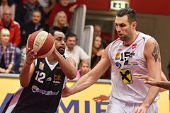 Basketball ABL 2015/16 Grunddurchgang 18.Runde WBC Wels vs BK Dukes Klosterneuburg